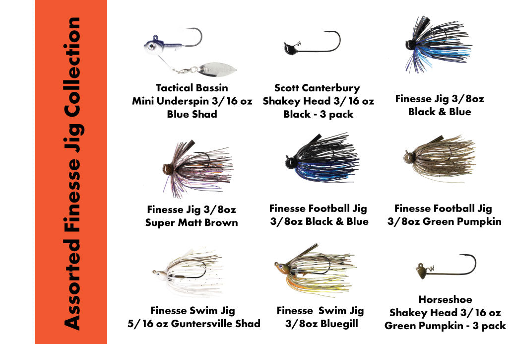 Assorted Finesse Jig Collection Assorted Finesse Jig Collection