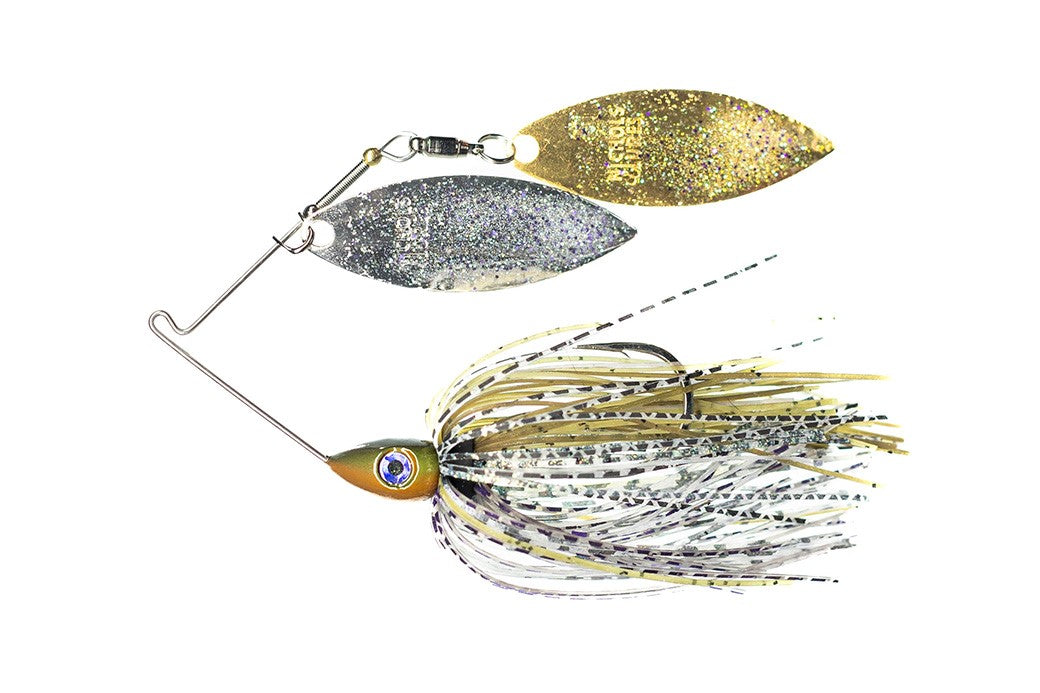 bass spinner lures Nichols Dirty Flake Spinnerbait – Spinnerbaiting for Vegetation – The Fishing Factory