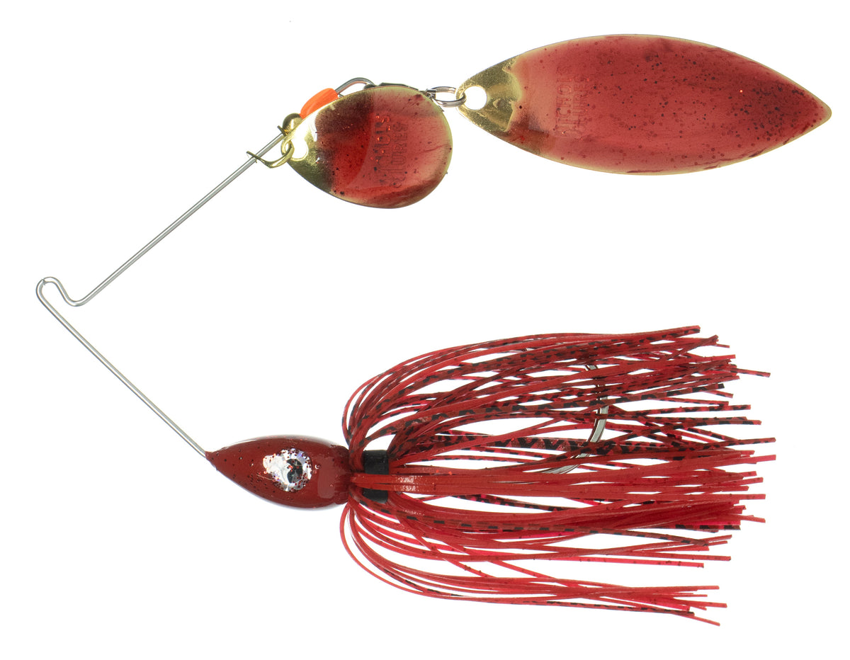 Pulsator Metal Flake Spinnerbait Colorado/Willow