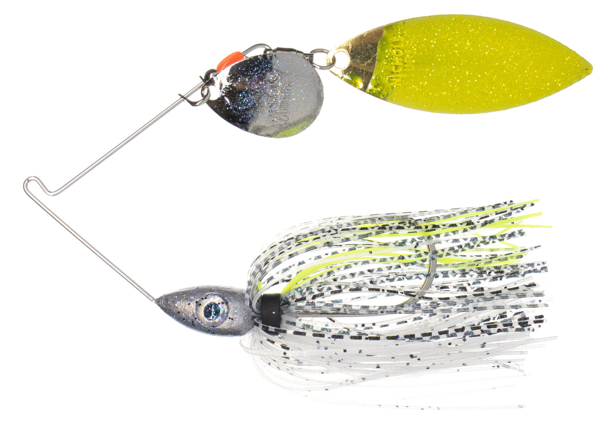 Pulsator Metal Flake Spinnerbait Colorado/Willow