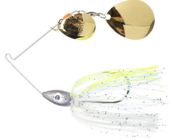 Peche Au Doré COUNTBASS 50-Pack Willow Leaf Blades - Nickel & Gold Spinnerbait Blades For Fishing Lures Willow Leaf Spinnerbait Blades 50pcs - Foto 9