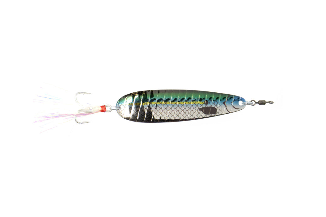 Lake Fork Flutter Spoon Fishing Lure - Premium Foil Finish With Hand-Tied Treble Hook & Spro Power Swivel Kastmaster Spoon Lake Fork Flutter Spoon Fishing Lure - Premium Foil Finish With Hand-Tied Treble Hook & Spro Power Swivel Kastmaster Spoon