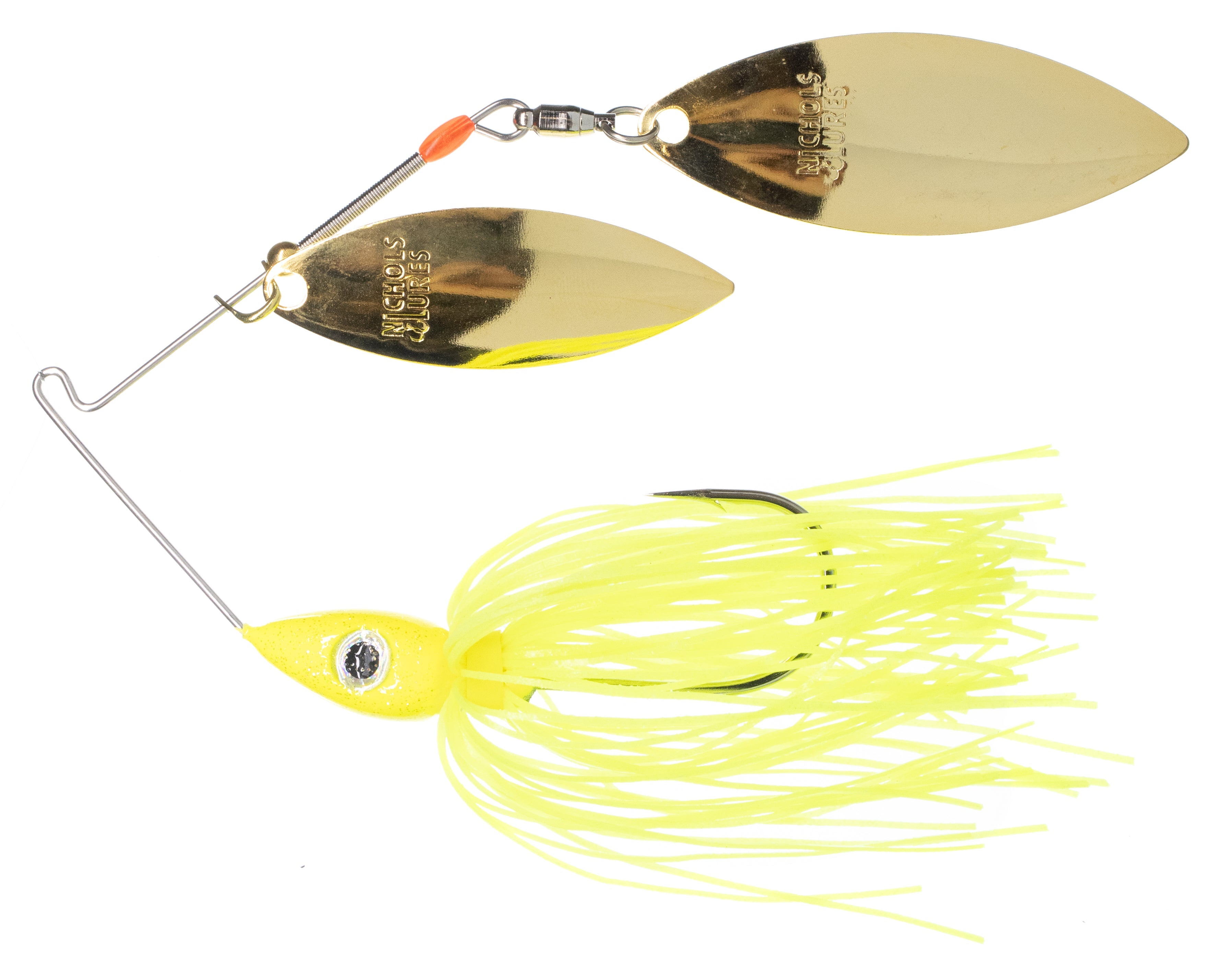 Nichols Lures Pulsator Gold Rush Spinnerbait – Bass Spinnerbait