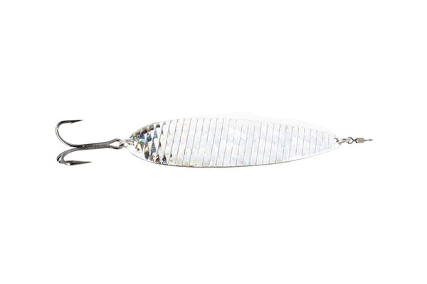chrome beno fishing lure Nichols Lures Ben Parker Magnum Striper Spoon – Slow Pitch Jigging in Open Water – The Fishing Factory