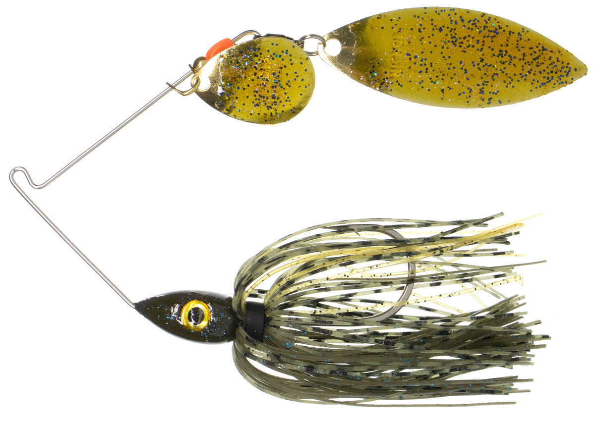 Pulsator Metal Flake Spinnerbait Colorado/Willow