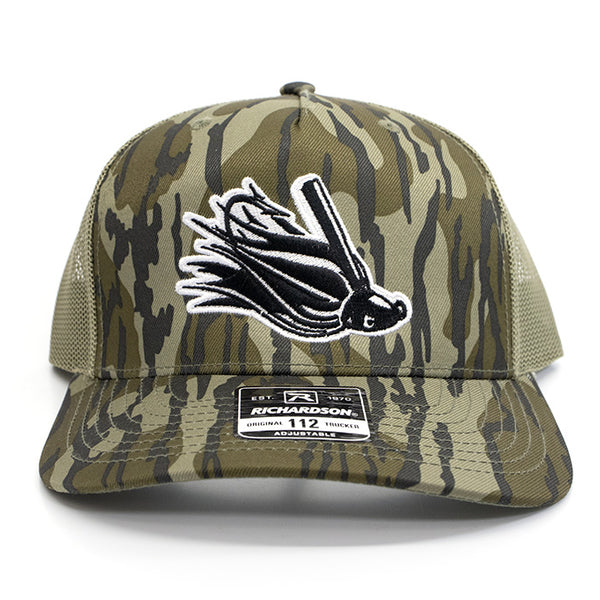 Dirty Jigs Tackle Camo Hat with Jig