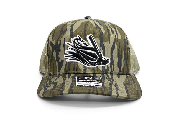 Dirty Jigs Tackle Camo Hat with Jig