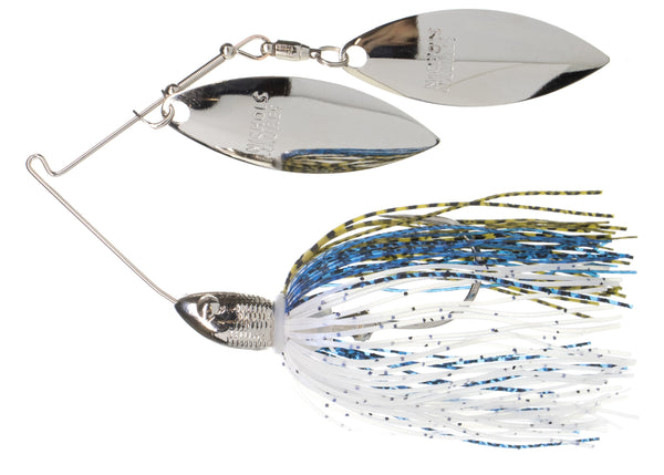 Peche Au Doré COUNTBASS 50-Pack Willow Leaf Blades - Nickel & Gold Spinnerbait Blades For Fishing Lures Willow Leaf Spinnerbait Blades 50pcs - Foto 5