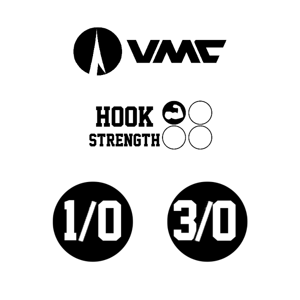 Dirty Jigs Guppy Head Swimbait Heads, Taglia 1/0 - Colori A Scelta - Foto 8