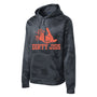 Sport-Tek Full Hex Camo Performance Hooded Sweatshirt with Jig