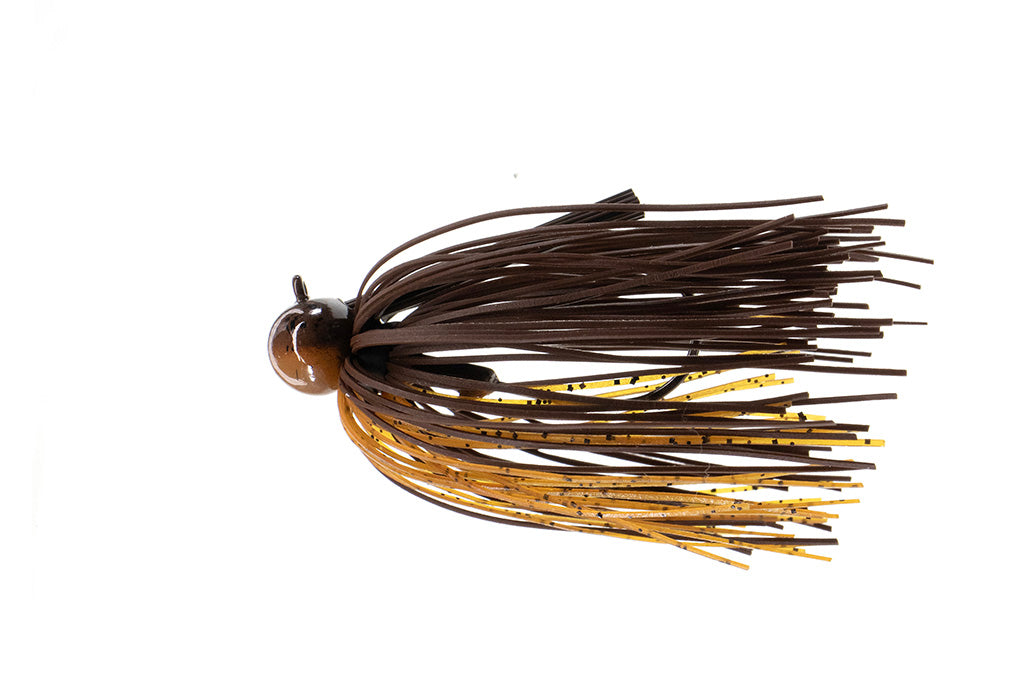 Dirty Jigs Finesse Football Jig – 60° Flat Eye Gamakatsu Hook